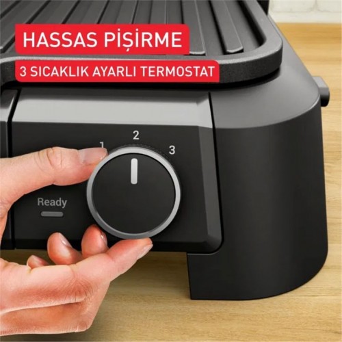 Elden Taksitle TEFAL SUPERGRILL 3 IN 1 XL IZGARA TOST MAKİNESİ