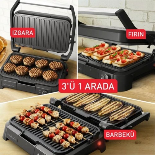 Elden Taksitle TEFAL SUPERGRILL 3 IN 1 XL IZGARA TOST MAKİNESİ