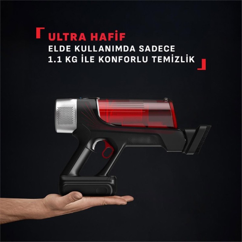 TEFAL 9.60 X-FORCE FLEX PARQUET COMPLETE ŞARJLI DİK SÜPÜRGE