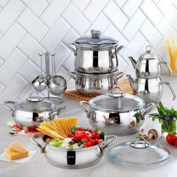 SCHAFER ALIA 18 PARÇA ÇELİK ÇEYİZ SETİ
