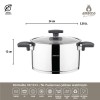 AMBOSS ENIO 18 PARÇA ÇELİK ÇEYİZ SETİ
