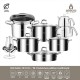 AMBOSS DIAMOND 18 PARÇA ÇELİK ÇEYİZ SETİ Elden Taksitle AMBOSS DIAMOND 18 PARÇA ÇELİK ÇEYİZ SETİ
