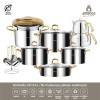 AMBOSS DIAMOND 18 PARÇA ÇELİK ÇEYİZ SETİ