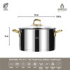 AMBOSS DIAMOND 18 PARÇA ÇELİK ÇEYİZ SETİ