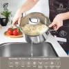 AMBOSS STRANIER 8 PARÇA SÜZGEÇLİ ÇELİK TENCERE SETİ DIA 6572