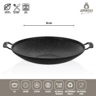 AMBOS VIOLET SAÇ TAVA 34 CM