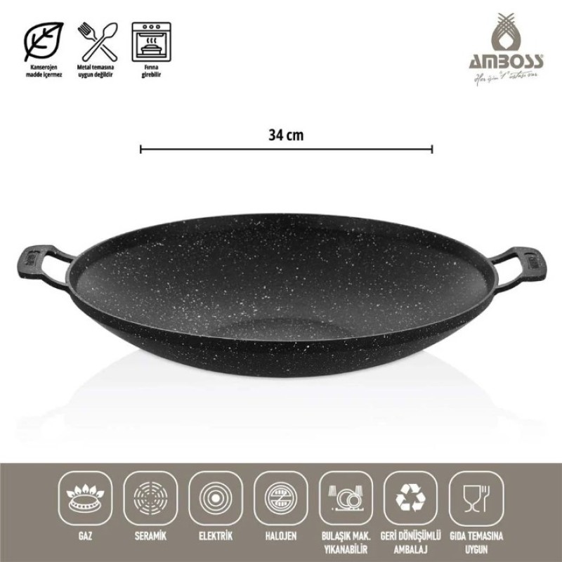 AMBOS VIOLET SAÇ TAVA 34 CM