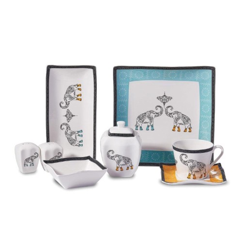 Elden Taksitle KORKMAZ LINK COLLECTION 28 PARÇA KAHVALTI TAKIMI A8584