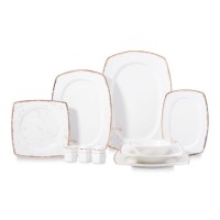 KORKMAZ ZENA COLLECTION 60 PARÇA YEMEK TAKIMI A8090