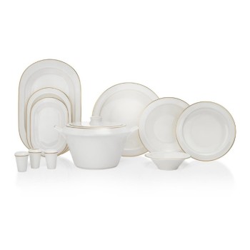 SCHAFER TILSIM TIMELESS 60 PARÇA YEMEK TAKIMI GLD02
