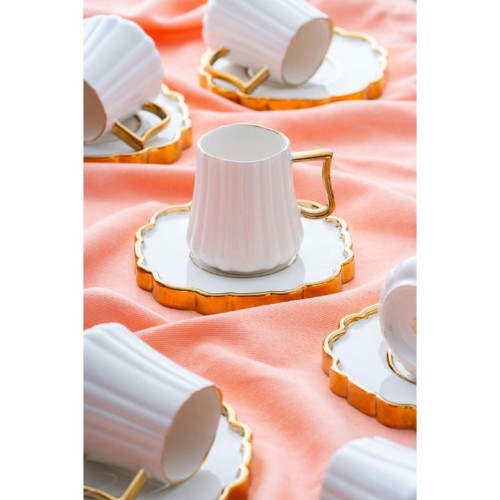 Elden Taksitle ACAR HOME PETRA 6 LI KAHVE FİNCAN TAKIMI SCT-06175 8