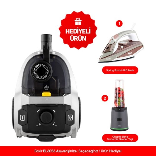 Elden Taksitle FAKIR FREELANDER ELEKTRİKLİ SÜPÜRGE BL 6056