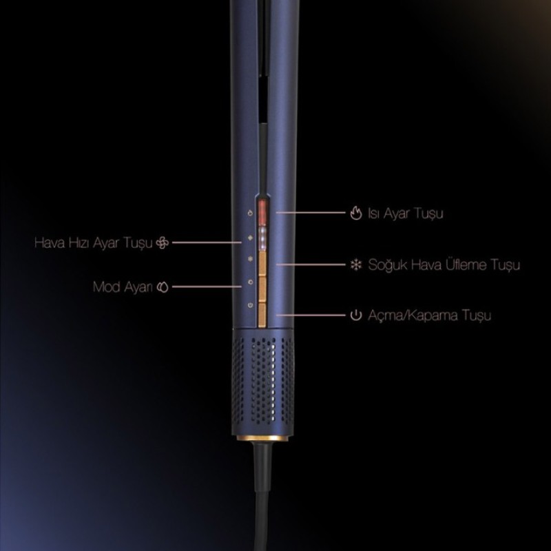 FANTOM JOILE SAÇ DÜZLEŞTİRİCİ HS 1600 MAVİ