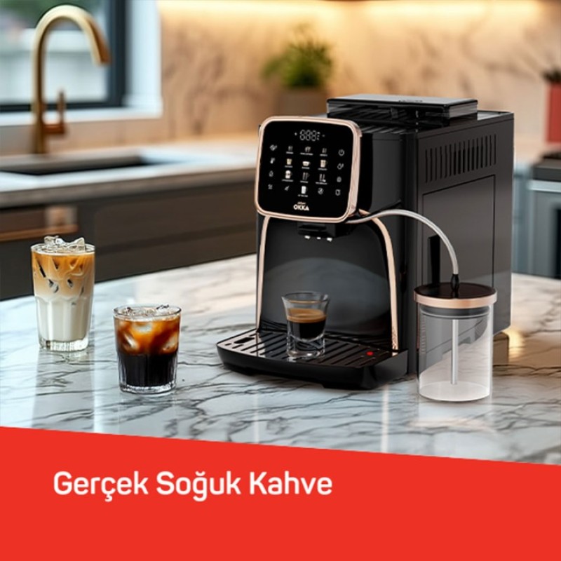 ARZUM OKKA ESPRESSO TAM OTOMATİK KAHVE MAKİNESİ OK0028-04