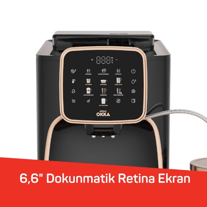 ARZUM OKKA ESPRESSO TAM OTOMATİK KAHVE MAKİNESİ OK0028-04