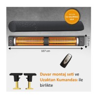 MIRKRAFT SQUARE ELEKTRİKLİ ISITICI