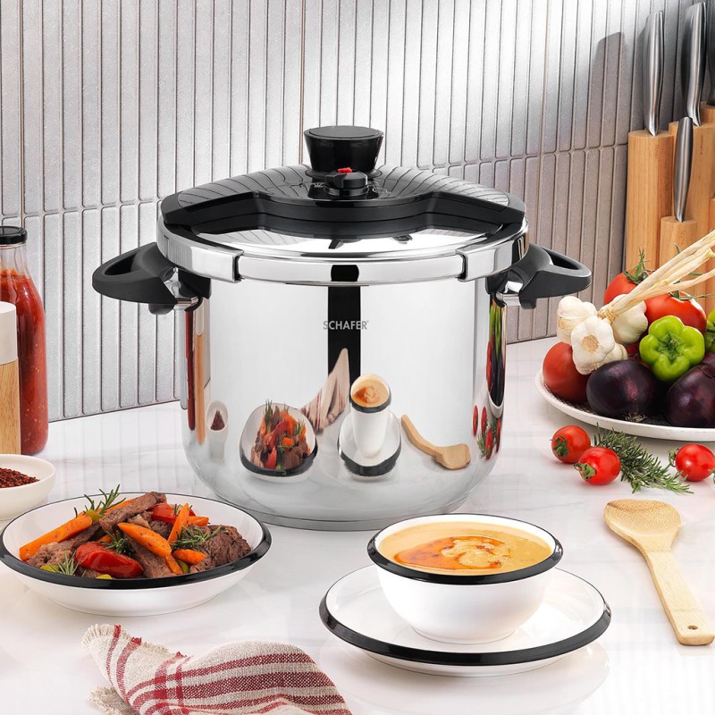 SCHAFER GRAND DÜDÜKLÜ TENCERE 12 LT