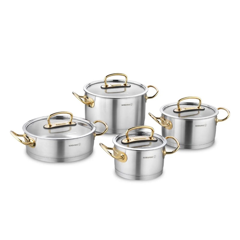 KORKMAZ A1148 PROLINE 8 PRC TENCERE SET