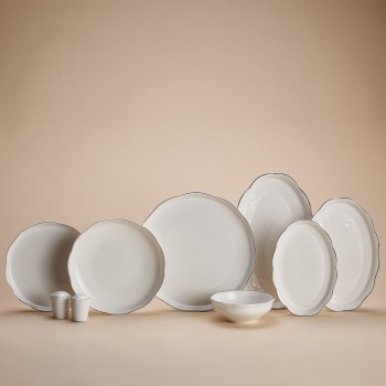KORKMAZ MANOLYA COLLECTION 60 PARÇA YEMEK TAKIMI