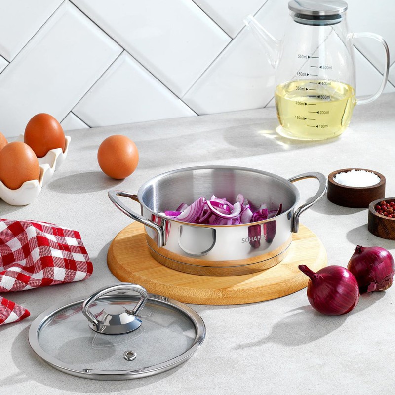 SCHAFER MICRO MİNİ BASIK 14 CM ÇELİK TENCERE