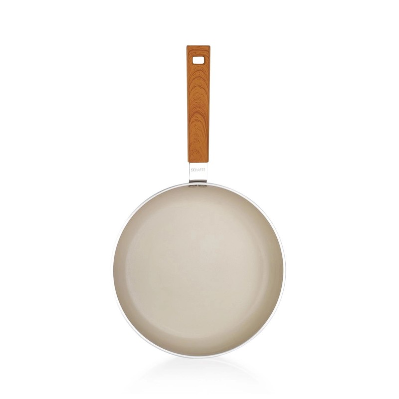 SCHAFER CERAMONİ SERAMİK TAVA 24 CM KREM