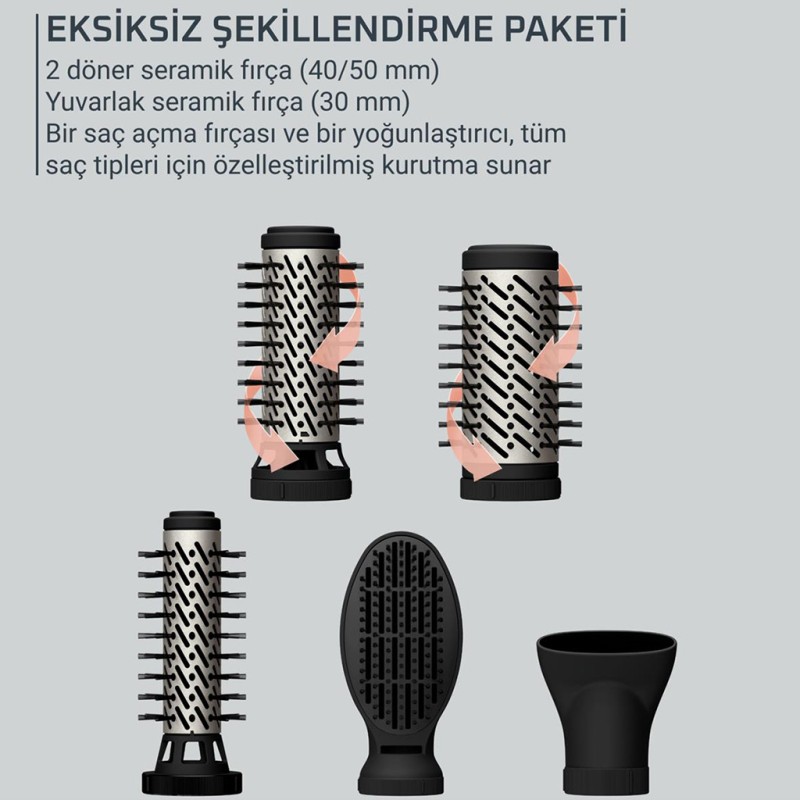 ROWENTA BRUSH ACTIV SAÇ ŞEKİLLENDİRİCİ UB9540F0