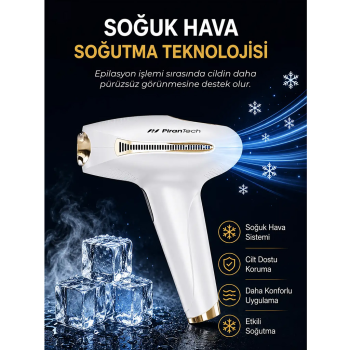 PIRANTECH IPL BUZ LAZER EPİLASYON BHRL 08