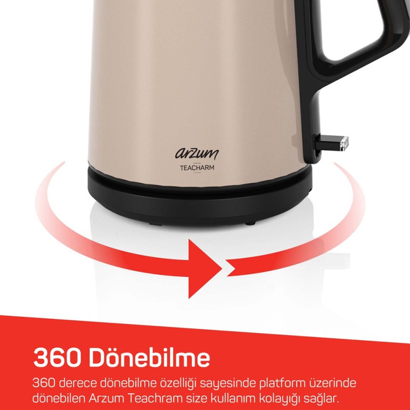 ARZUM TEACHARM ÇAY MAKİNASI AR3149 54