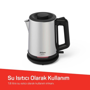 ARZUM NEOSTEEL ÇAY MAKİNESİ AR3158-06