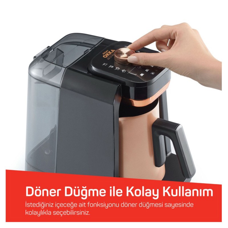 ARZUM OKKA RICH PRO PLUS TÜRK KAHVESİ MAKİNESİ OK0036-04