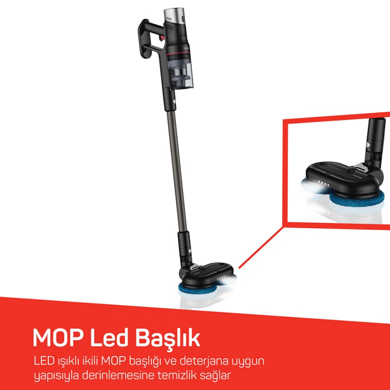 ARZUM MAGICLEAN FLEXBIN DİKEY ŞARJLI SÜPÜRGE AR4211 01