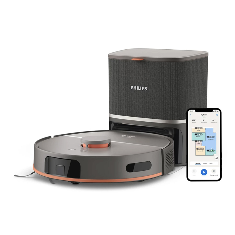 PHILIPS ISLAK VE KURU ROBOT SÜPÜRGE XU5100 10