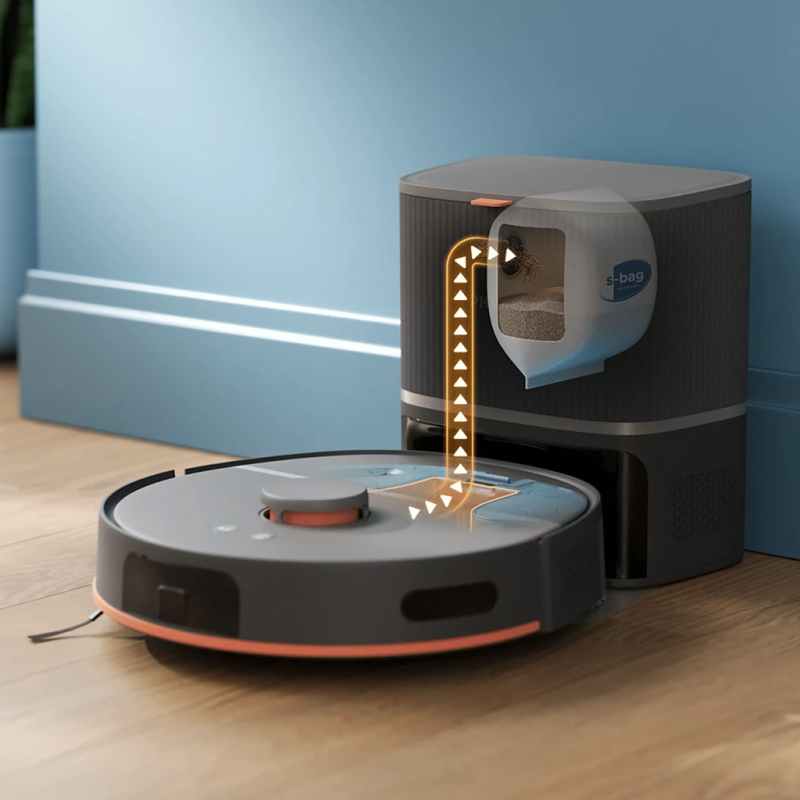 PHILIPS ISLAK VE KURU ROBOT SÜPÜRGE XU5100 10