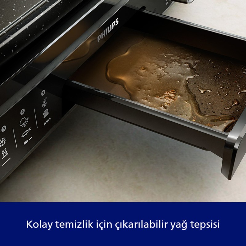 PHILIPS ELEKTRİKLİ IZGARA HD6212 90