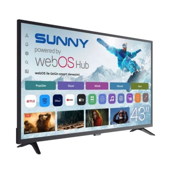 SUNNY 43" 108 EKRAN QLED WEBOS TV 43QFMLN W02S