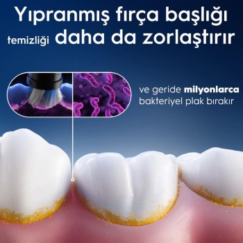ORAL-B POC REFILL IO SENSITIVE WHITE 4 CT YEDEK BAŞLIK 09223