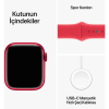 APPLE WATCH S9 45MM RED S/M AKILLI SAAT MRXJ3TU A
