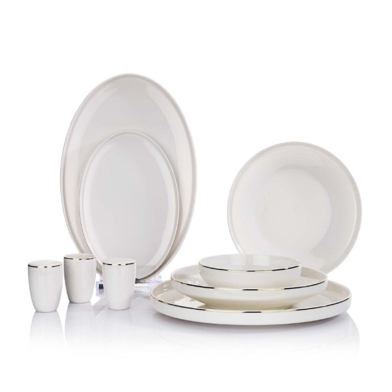 SCHAFER ADEL 56 PARÇA YEMEK TAKIMI GLD02