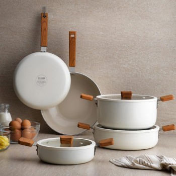 SCHAFER CERAMONI SERAMİK BASIK TENCERE 30 CM