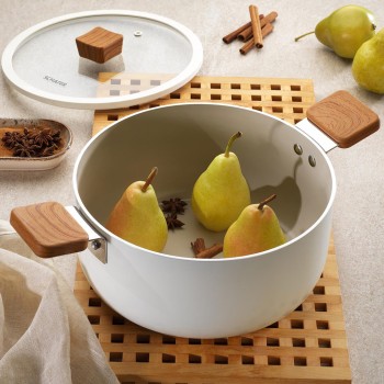 SCHAFER CERAMONI SERAMİK DERİN TENCERE 24 CM