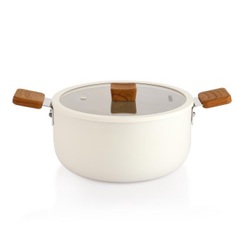 SCHAFER CERAMONI SERAMİK DERİN TENCERE 24 CM