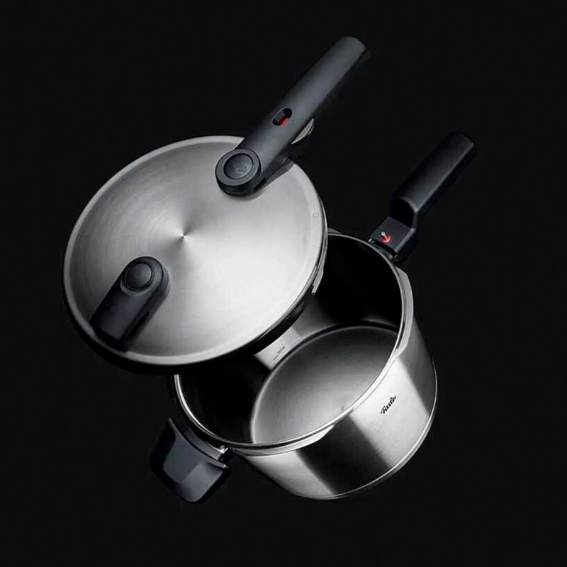 FISSLER PREMIUM 6 LT PİŞİRME APARATLI DÜDÜKLÜ TENCERE