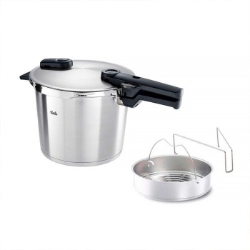FISSLER PREMIUM 6 LT PİŞİRME APARATLI DÜDÜKLÜ TENCERE