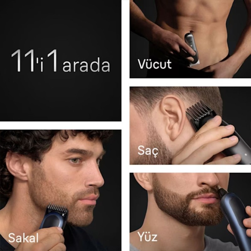 BRAUN 11İ BİR ARADA ERKEK BAKIM KİTİ AIO7540