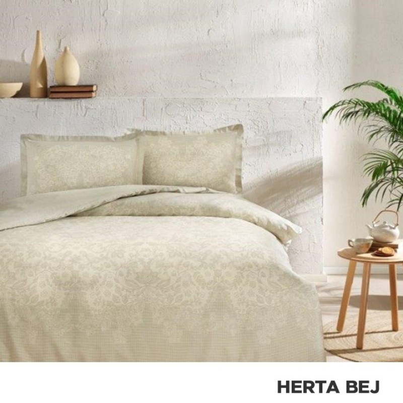 TAÇ SATEN ÇİFT KİŞİLİK NEVRESİM TAKIMI 3254