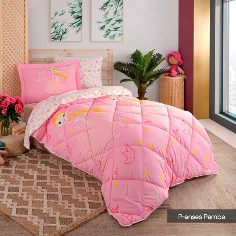 HOBBY POPLİN TEK KİŞİLİK UYKU SETİ
