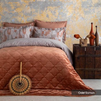 APRICITAS MY TOUCH KADİFE ÇİFT KİŞİLİK COMPLETE SET - ODEL LEROS