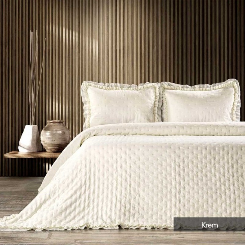 ZEBRA CASA ÇİFT KİŞİLİK LIMA YATAK ÖRTÜSÜ