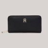 TOMMY HILFIGER MAVİ KADIN CÜZDAN SS25 POPPY TH LARGE ZA AW0AW15642DW6