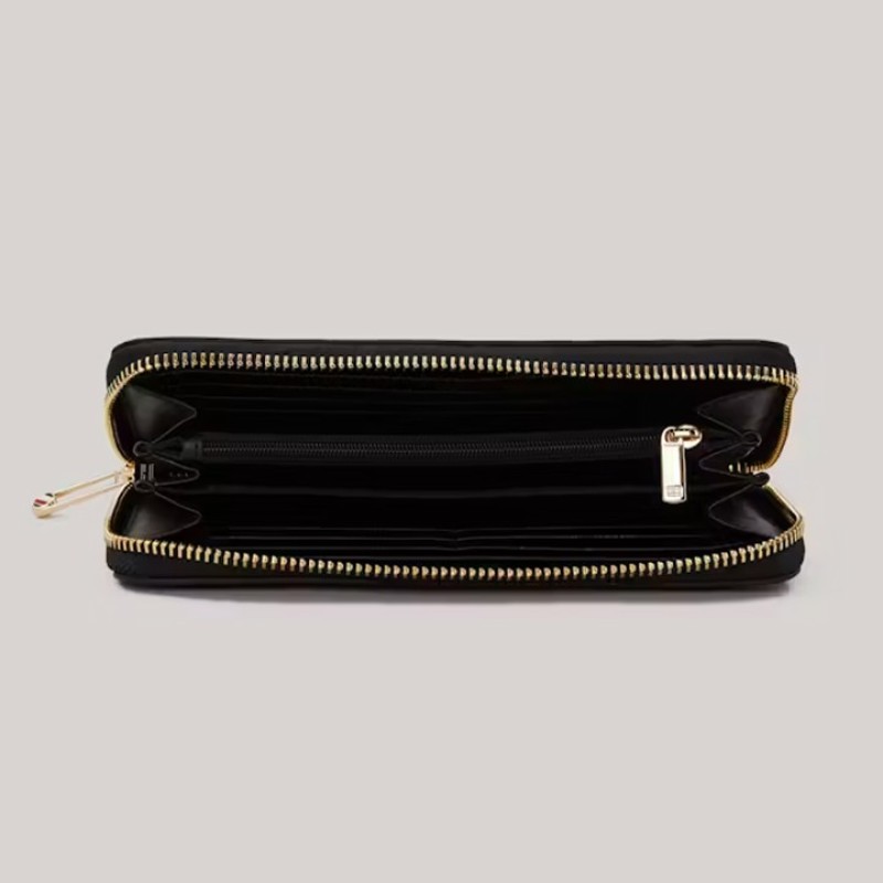 TOMMY HILFIGER MAVİ KADIN CÜZDAN SS25 POPPY TH LARGE ZA AW0AW15642DW6